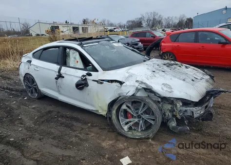 2022 Audi S5 Premium Plus z USA, uszkodzony, nr VIN WAUC4CF52NA012638